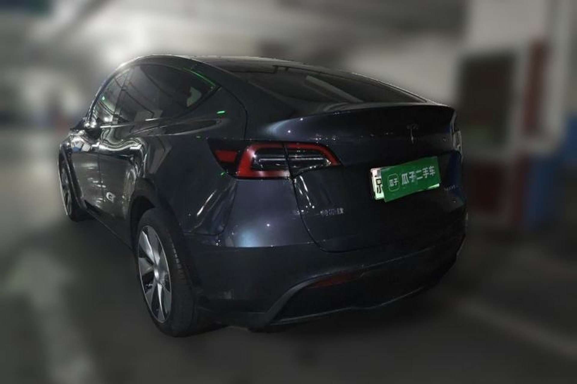 Used Tesla Model Y 2022 Revised Version Rear-Wheel Drive Rear Left 45 Deg