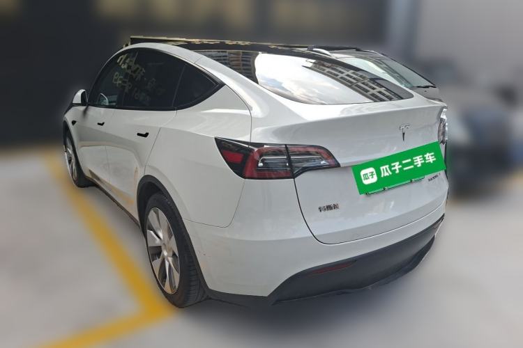 Used Tesla Model Y 2022 Revised Version Rear-Wheel Drive Rear Left 45 Deg