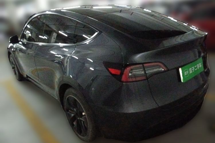 Used Tesla Model Y 2022 Revised Version Rear-Wheel Drive Rear Left 45 Deg
