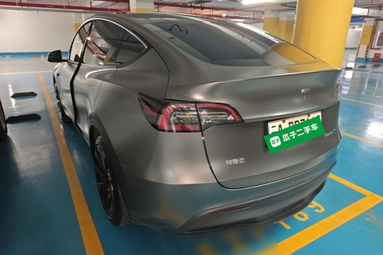 Used Tesla Model Y 2022 Revised Version Rear-Wheel Drive Rear Left 45 Deg