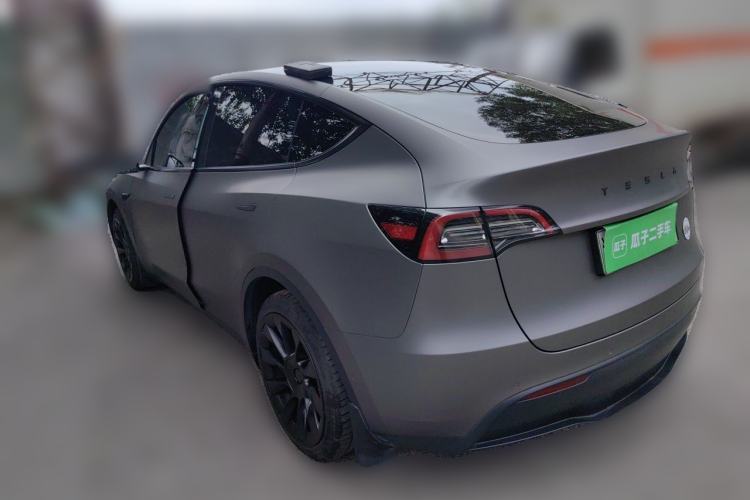 Used Tesla Model Y 2022 Revised Version Rear-Wheel Drive Rear Left 45 Deg