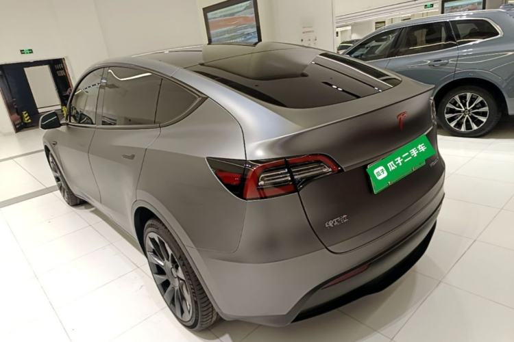 Used Tesla Model Y 2022 Rear-Wheel-Drive Version Rear Left 45 Deg