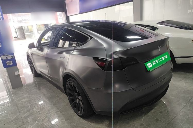 Used Tesla Model Y 2022 Rear-Wheel-Drive Version Rear Left 45 Deg