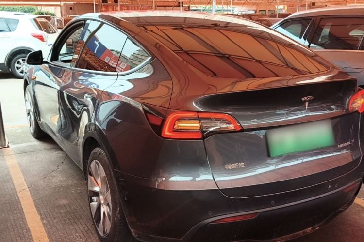 Used Tesla Model Y 2022 Revised Version Rear-Wheel Drive Rear Left 45 Deg