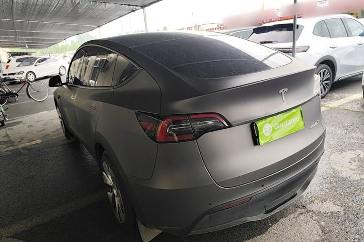 Used Tesla Model Y 2022 Rear-Wheel-Drive Version Rear Left 45 Deg