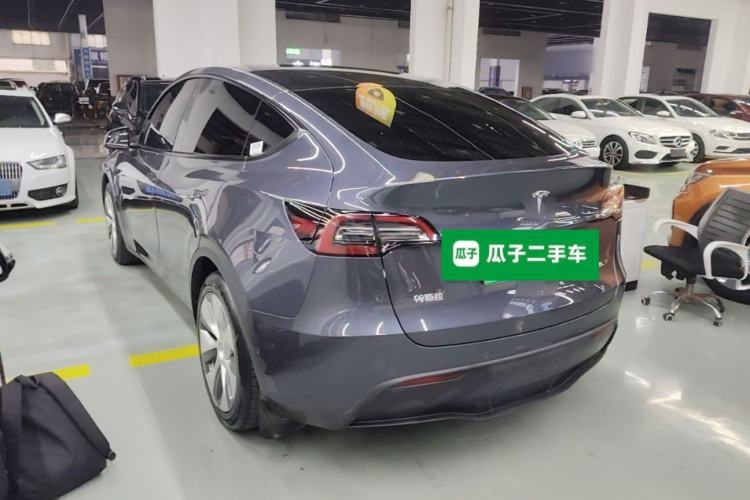 Used Tesla Model Y 2022 Revised Version Rear-Wheel Drive Rear Left 45 Deg
