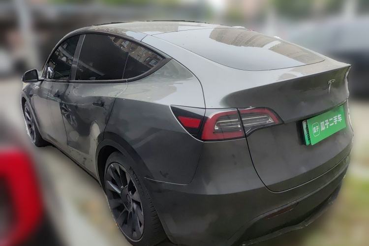 Used Tesla Model Y 2022 Revised Version Rear-Wheel Drive Rear Left 45 Deg