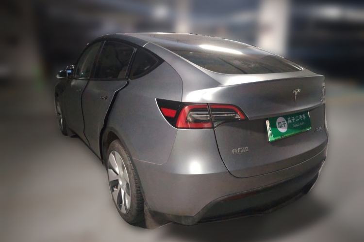 Used Tesla Model Y 2022 Revised Version Rear-Wheel Drive Rear Left 45 Deg