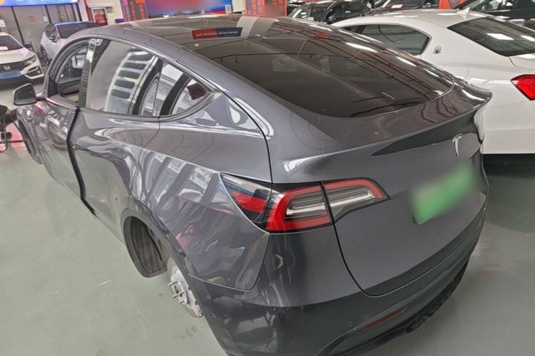 Used Tesla Model Y 2022 Revised Version Rear-Wheel Drive Rear Left 45 Deg