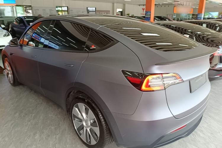 Used Tesla Model Y 2022 Revised Version Rear-Wheel Drive Rear Left 45 Deg