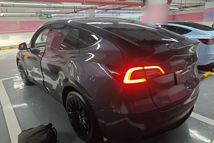 Used Tesla Model Y 2022 Revised Version Rear-Wheel Drive Rear Left 45 Deg