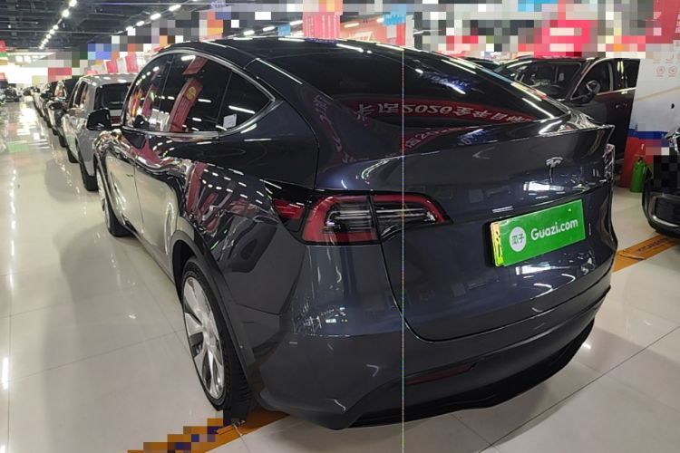 Used Tesla Model Y 2022 Rear-Wheel-Drive Version Rear Left 45 Deg
