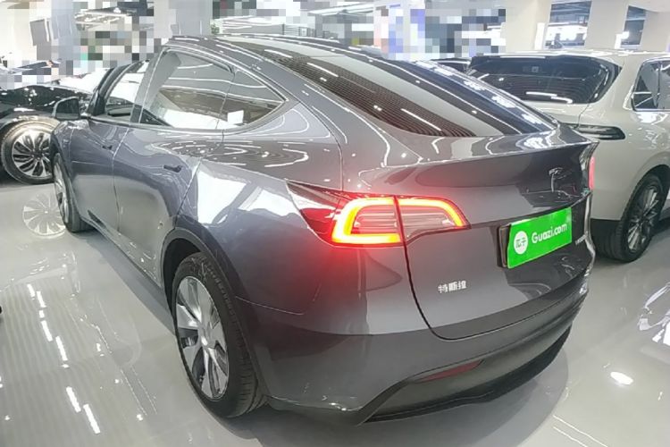 Used Tesla Model Y 2022 Revised Version Rear-Wheel Drive Rear Left 45 Deg
