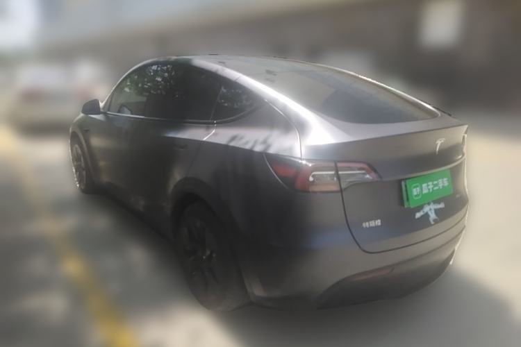 Used Tesla Model Y 2022 Revised Version Rear-Wheel Drive Rear Left 45 Deg