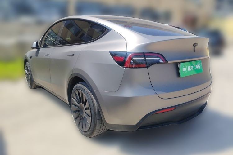 Used Tesla Model Y 2022 Long-Range All-Wheel-Drive Version Rear Left 45 Deg