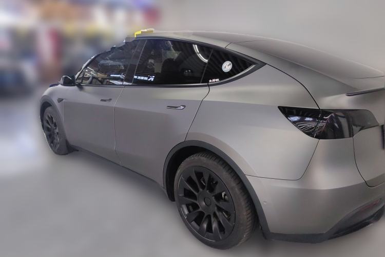 Used Tesla Model Y 2022 Revised Version Rear-Wheel Drive Rear Left 45 Deg