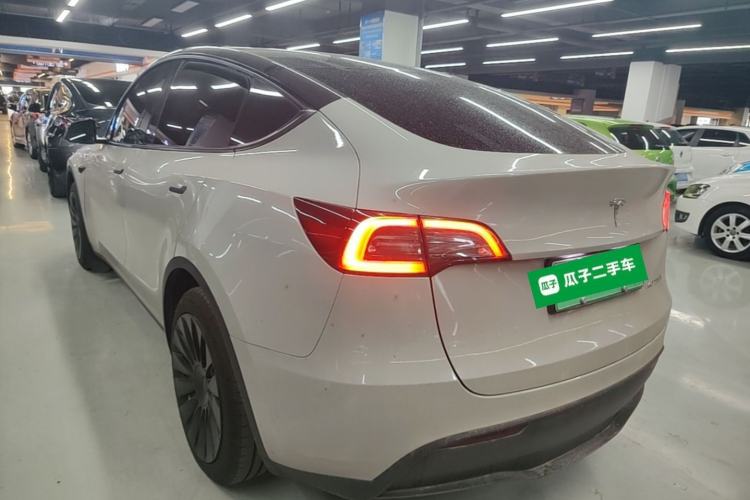 Used Tesla Model Y 2022 Rear-Wheel-Drive Version Rear Left 45 Deg
