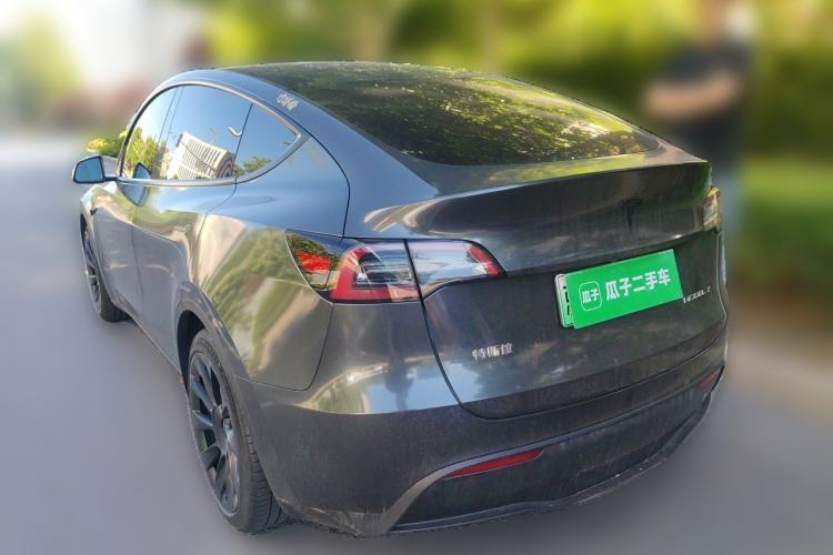 Used Tesla Model Y 2022 Revised Version Rear-Wheel Drive Rear Left 45 Deg