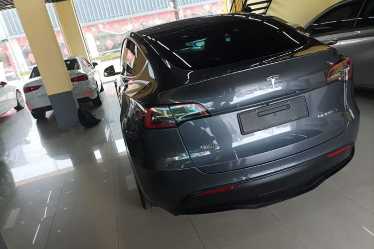 Used Tesla Model Y 2022 Revised Version Rear-Wheel Drive Rear Left 45 Deg
