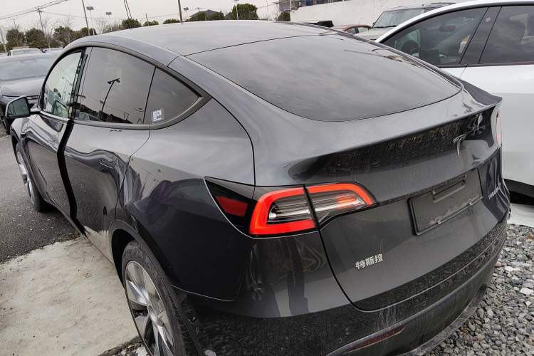 Used Tesla Model Y 2022 Revised Version Rear-Wheel Drive Rear Left 45 Deg