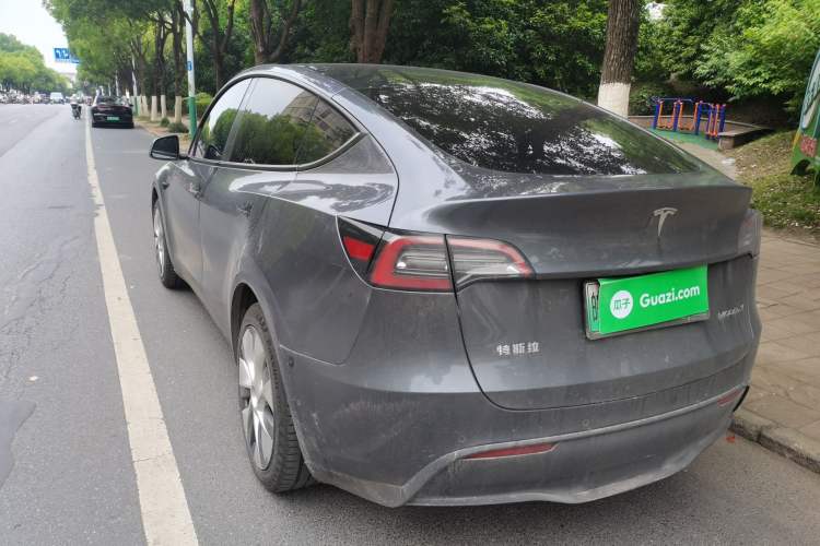 Used Tesla Model Y 2022 Revised Version Rear-Wheel Drive Rear Left 45 Deg