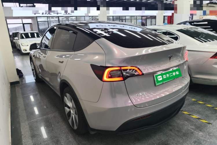 Used Tesla Model Y 2022 Revised Version Rear-Wheel Drive Rear Left 45 Deg