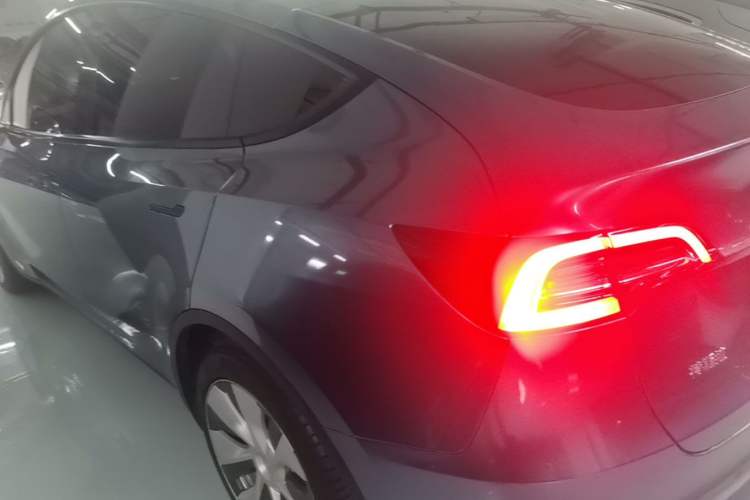 Used Tesla Model Y 2022 Revised Version Rear-Wheel Drive Rear Left 45 Deg