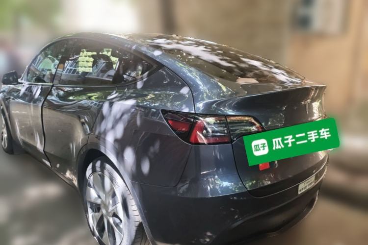 Used Tesla Model Y 2022 Revised Version Rear-Wheel Drive Rear Left 45 Deg