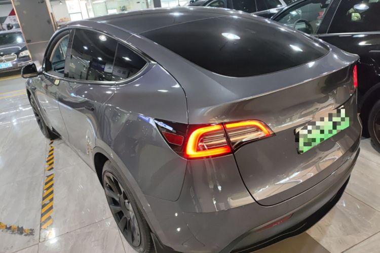 Used Tesla Model Y 2022 Revised Version Rear-Wheel Drive Rear Left 45 Deg