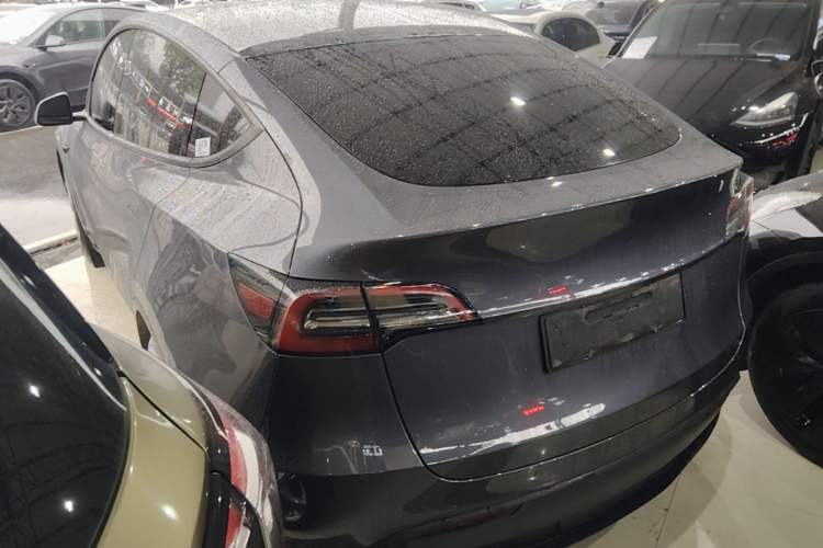 Used Tesla Model Y 2022 Revised Version Rear-Wheel Drive Rear Left 45 Deg