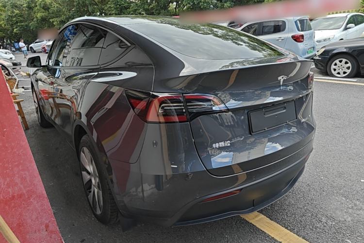 Used Tesla Model Y 2022 Long-Range All-Wheel-Drive Version Rear Left 45 Deg