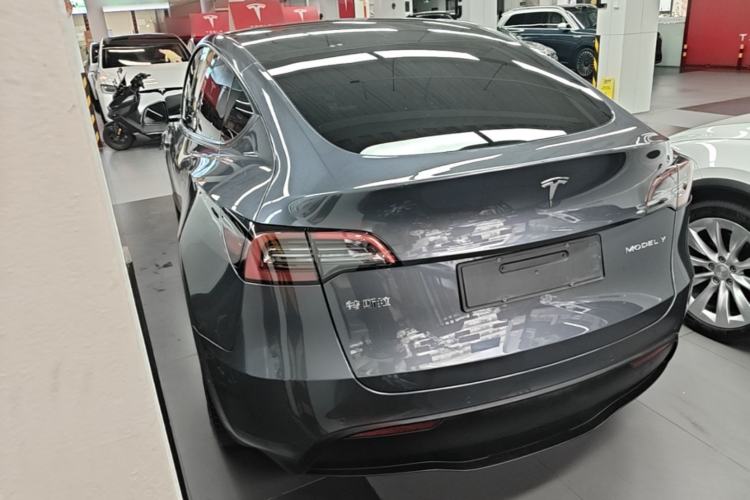 Used Tesla Model Y 2022 Revised Version Rear-Wheel Drive Rear Left 45 Deg