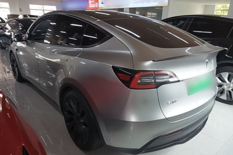Used Tesla Model Y 2022 Performance High-Performance All-Wheel-Drive Version Rear Left 45 Deg