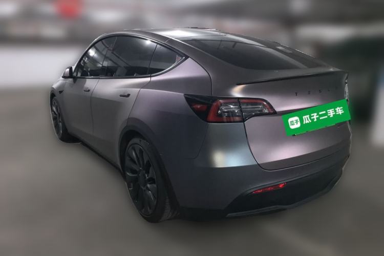 Used Tesla Model Y 2022 Performance High-Performance All-Wheel-Drive Version Rear Left 45 Deg