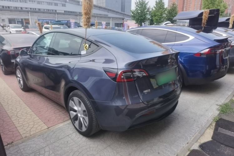 Used Tesla Model Y 2022 Revised Version Rear-Wheel Drive Rear Left 45 Deg