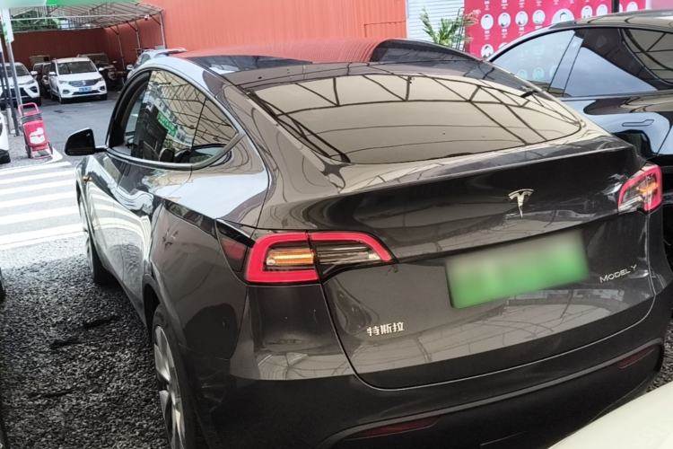 Used Tesla Model Y 2022 Revised Version Rear-Wheel Drive Rear Left 45 Deg