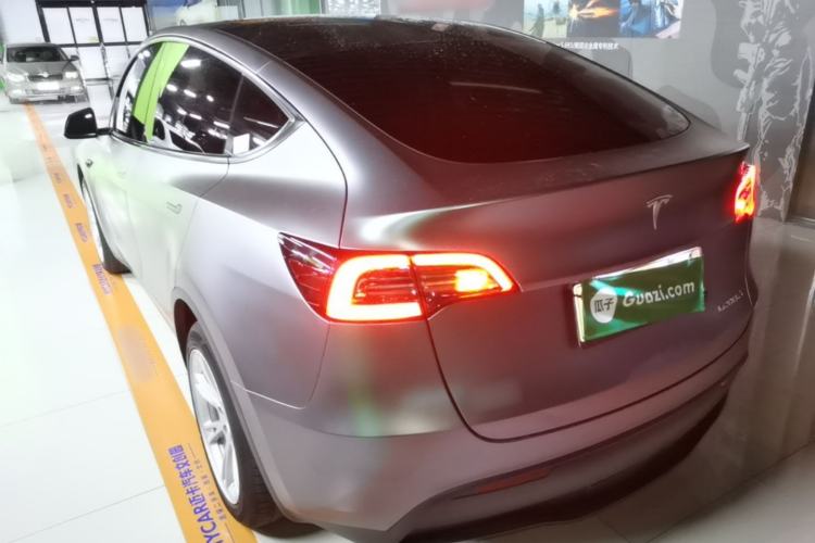 Used Tesla Model Y 2022 Revised Version Long-Range All-Wheel Drive Rear Left 45 Deg