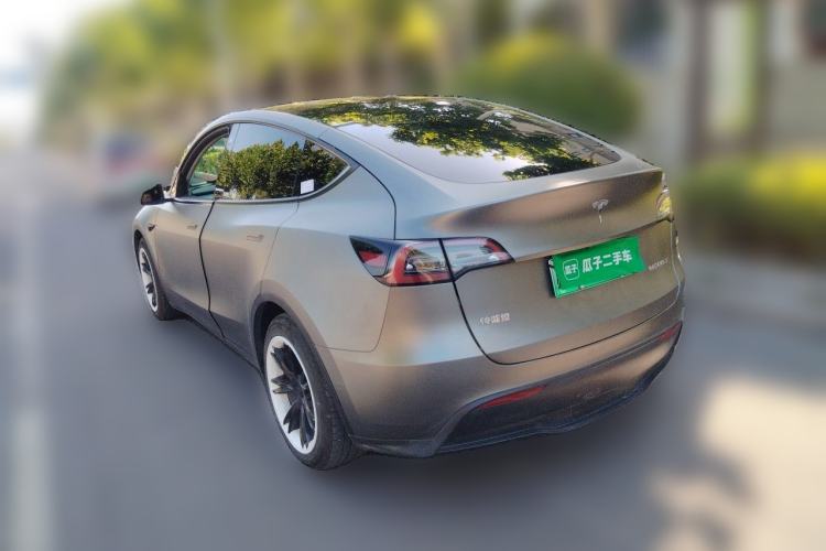 Used Tesla Model Y 2022 Revised Version Long-Range All-Wheel Drive Rear Left 45 Deg
