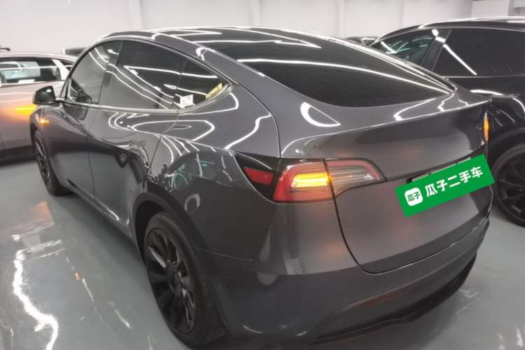 Used Tesla Model Y 2022 Revised Version Rear-Wheel Drive Rear Left 45 Deg
