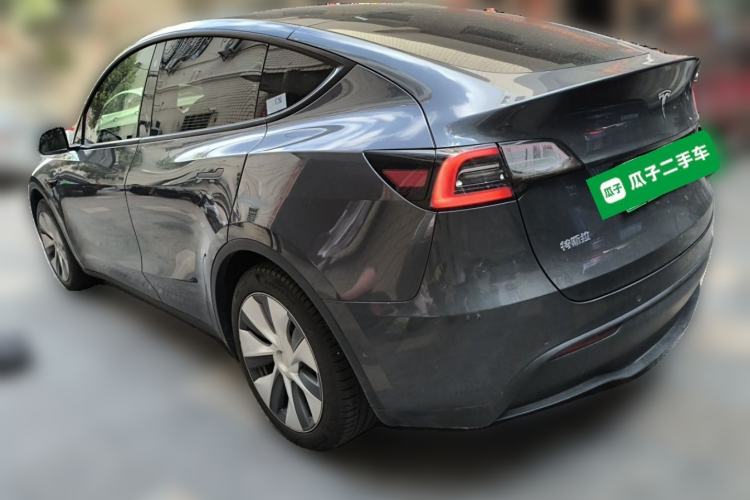 Used Tesla Model Y 2022 Revised Version Rear-Wheel Drive Rear Left 45 Deg