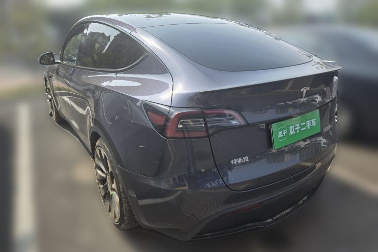 Used Tesla Model Y 2022 Performance High-Performance All-Wheel-Drive Version Rear Left 45 Deg