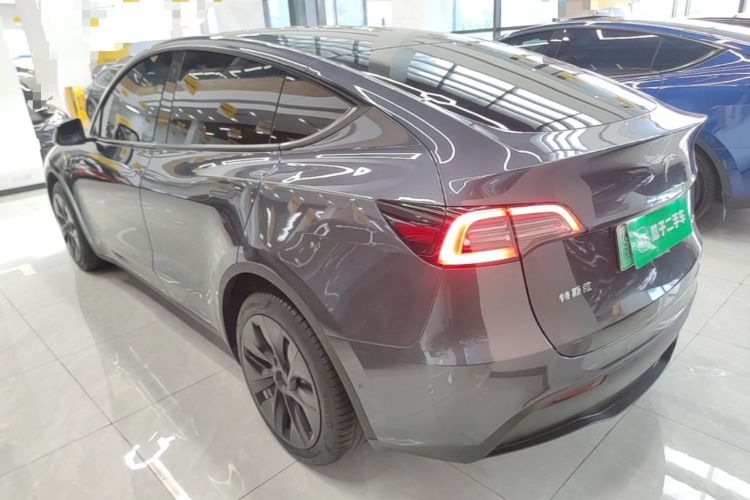 Used Tesla Model Y 2022 Revised Version Rear-Wheel Drive Rear Left 45 Deg