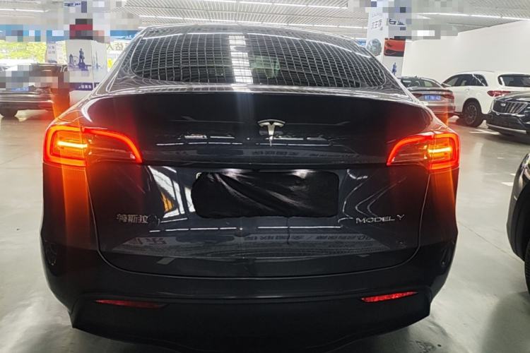 Used Tesla Model Y 2022 Revised Version Long-Range All-Wheel Drive Rear