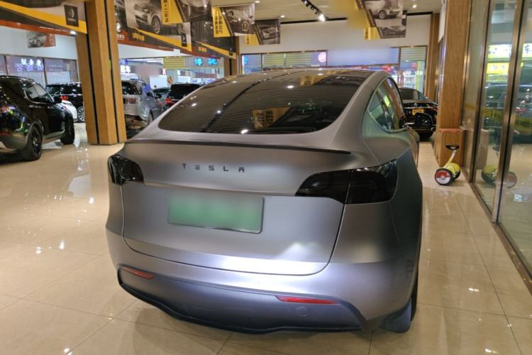 Used Tesla Model Y 2022 Revised Version Rear-Wheel Drive Rear Right 45 Deg