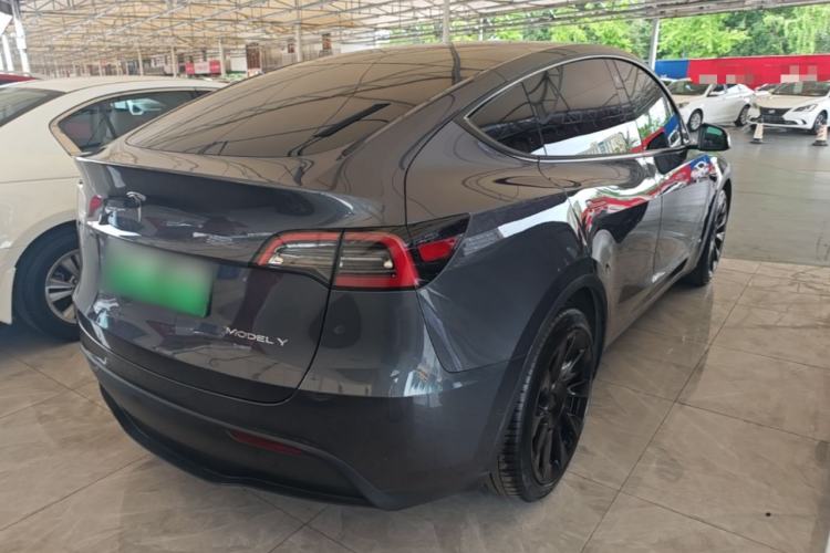 Used Tesla Model Y 2022 Revised Version Rear-Wheel Drive Rear Right 45 Deg