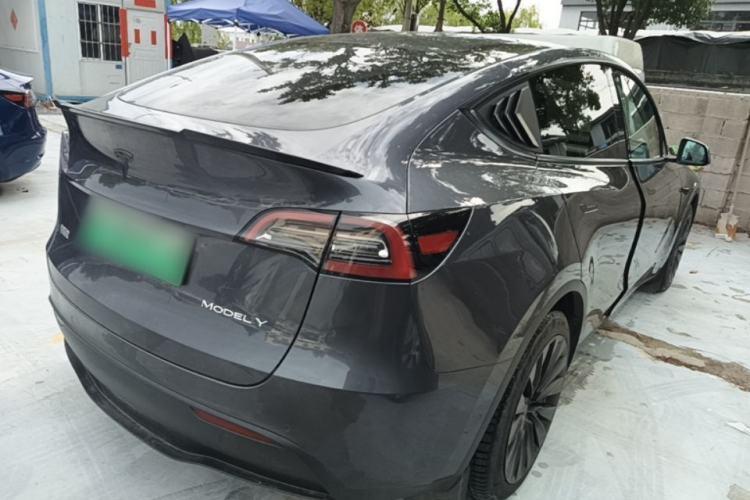 Used Tesla Model Y 2022 Revised Version Rear-Wheel Drive Rear Right 45 Deg