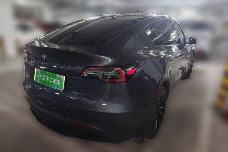 Used Tesla Model Y 2022 Revised Version Rear-Wheel Drive Rear Right 45 Deg