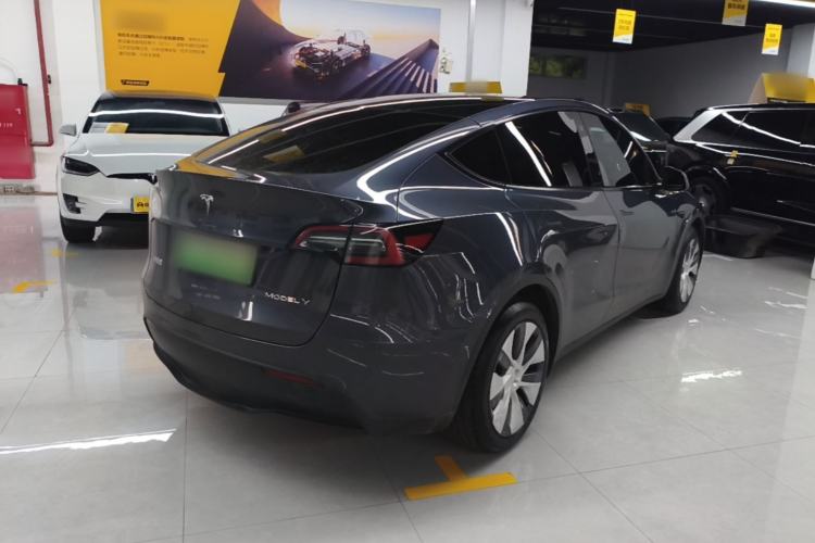Used Tesla Model Y 2022 Revised Version Rear-Wheel Drive Rear Right 45 Deg