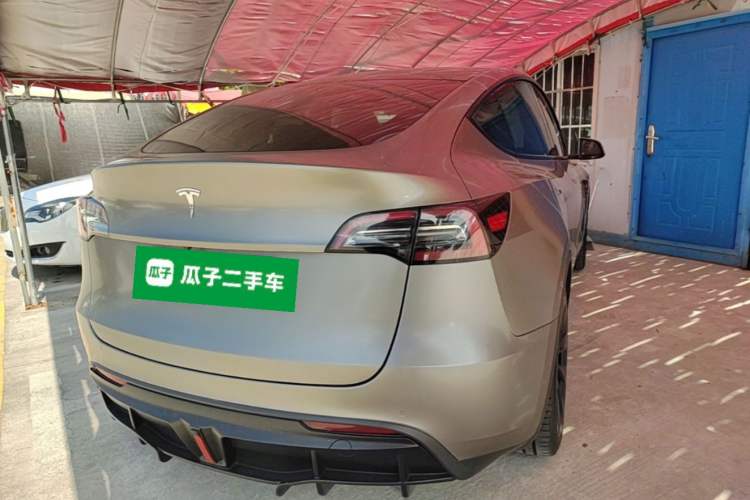 Used Tesla Model Y 2022 Rear-Wheel-Drive Version Rear Right 45 Deg