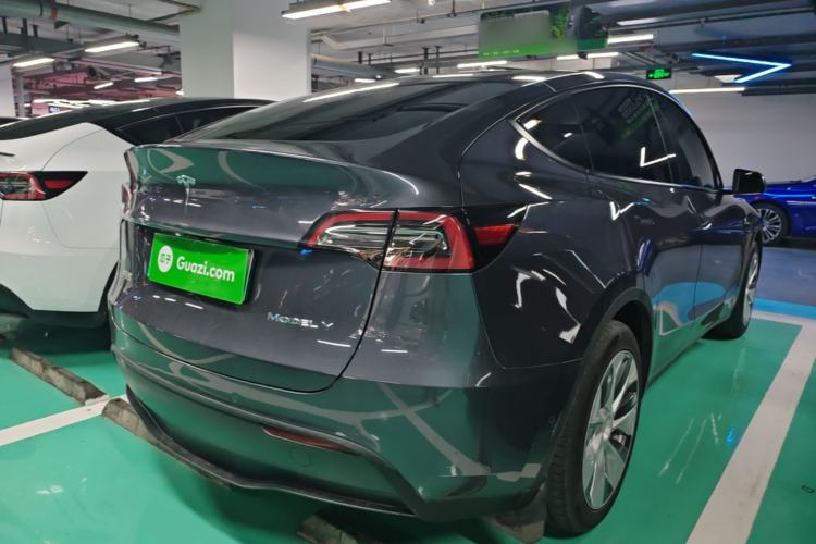 Used Tesla Model Y 2022 Revised Version Rear-Wheel Drive Rear Right 45 Deg